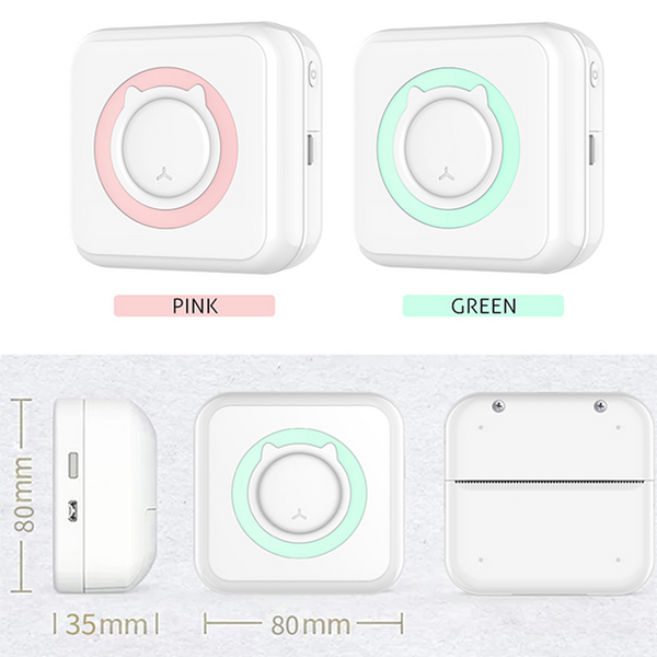 Bluetooth Compatible Pocket Printer